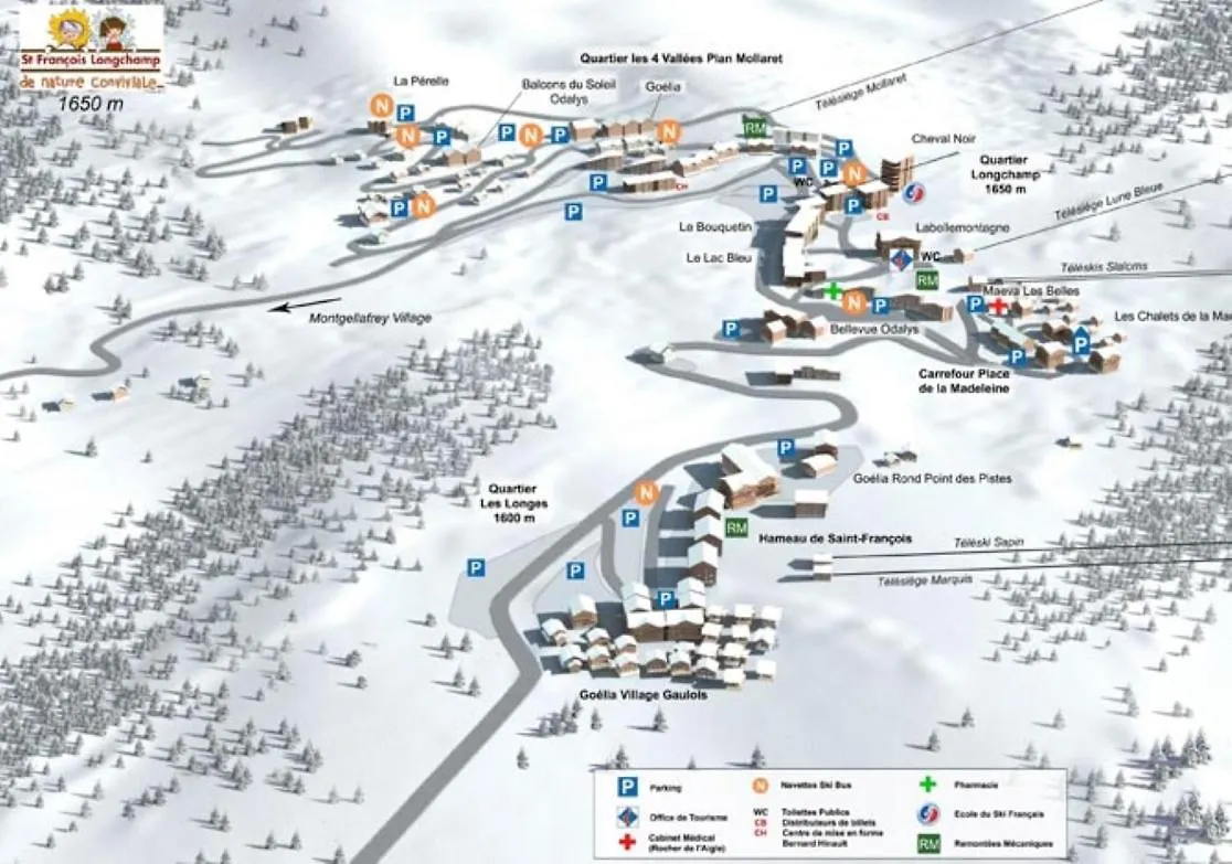 Vg5 Location Montagne A Saint Francois Longchampsアパートメント 0*, サン・フランソワ・ロンシャン フランス